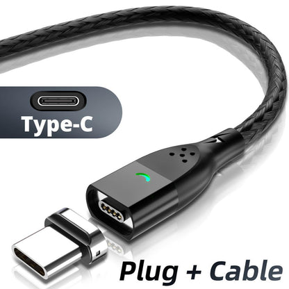 FONKEN Magnetic Cable Micro USB Type C Magnetic Charging Cables Magnetic Charger for iPhone Samsung Huawei Xiaomi Quick Charge